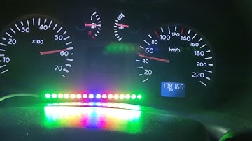 Progressive shift light ( !! flashing lights ⚠️ )