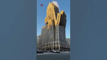 Skyscraper COLLAPSES Floor by Floor! 💥 Terrifying City Destruction #uzrai  #buildingcollapse