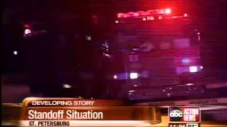 Man barricades himself inside home with two others