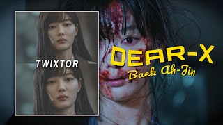 Bake Ah-Jin 4K Twixtor From Dear X Dearx Twixtor