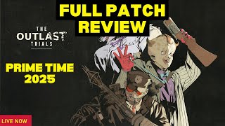 Outlast Trials PRIME TIME 2025 Update - Full Patch Review