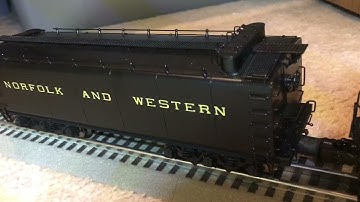 3rd rail N&W TE-1 “Jawn Henry” steam turbine review