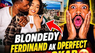 Blondedy Ferdinand and her husband Dperfect in Cape Town