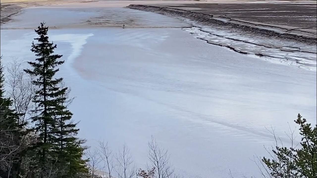 Tidal bore Allison NB, Canada. April 18, 2022. YouTube