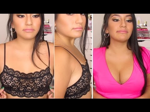 How I Make My Boobs Look Bigger (A CUP) TIPS & TRICKS!! How I Make My Boobs Look Bigger (A CUP) TIPS & TRICKS!!