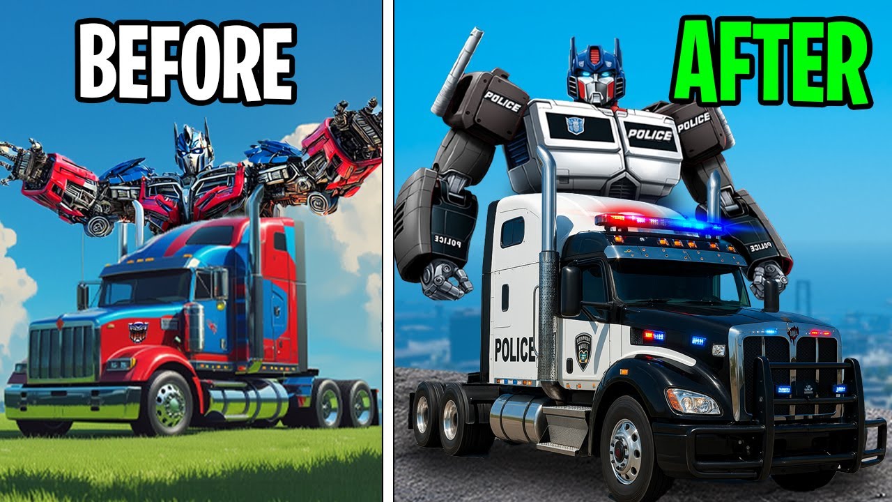 Upgrading to Transformer Police on GTA 5