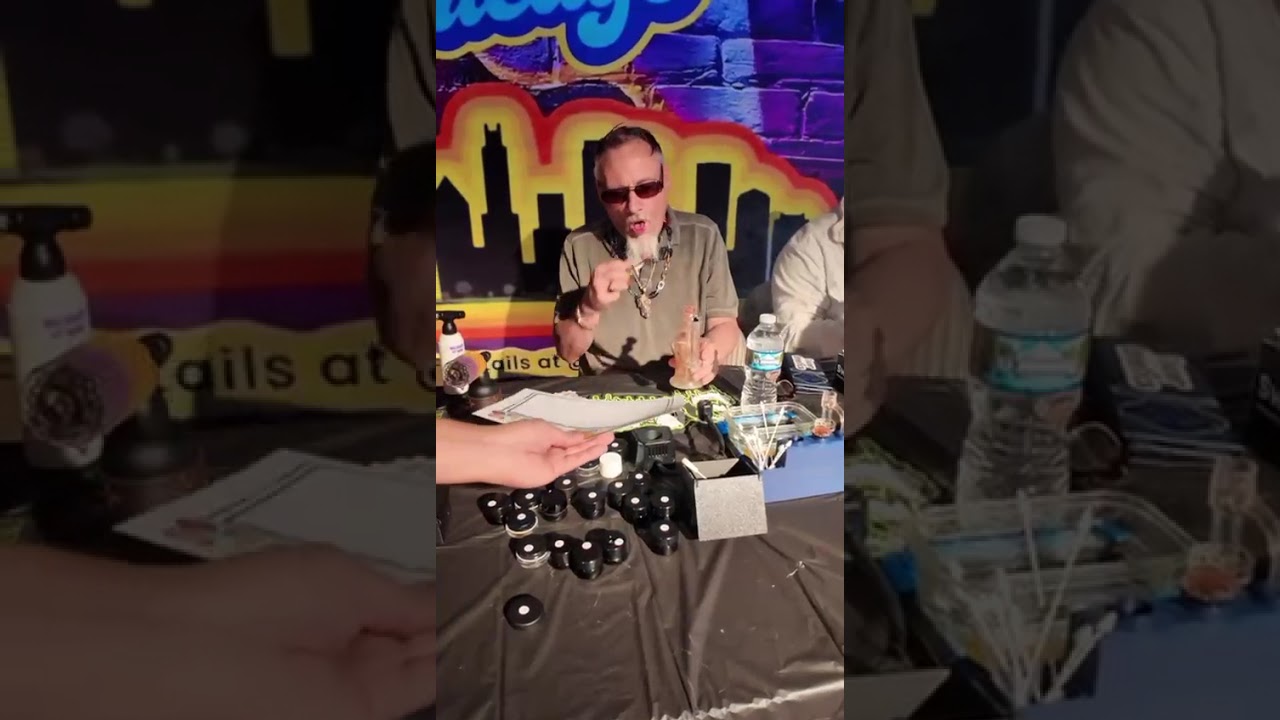 judging melted trichomes Chicago first Dab