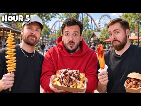 We only ate CARNIVAL FOOD For An Entire DAY...(bad)