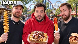 We only ate CARNIVAL FOOD For An Entire DAY...(bad)