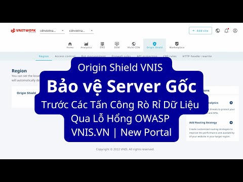 Origin Shield VNIS Bảo Vệ Server Gốc Khỏi Các Tấn Công Qua Lỗ Hổng OWASP | VNIS.VN | New Portal