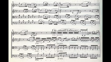 【Scrolling Score】Beethoven String Quartet No.12 in Eb Major, Op.127