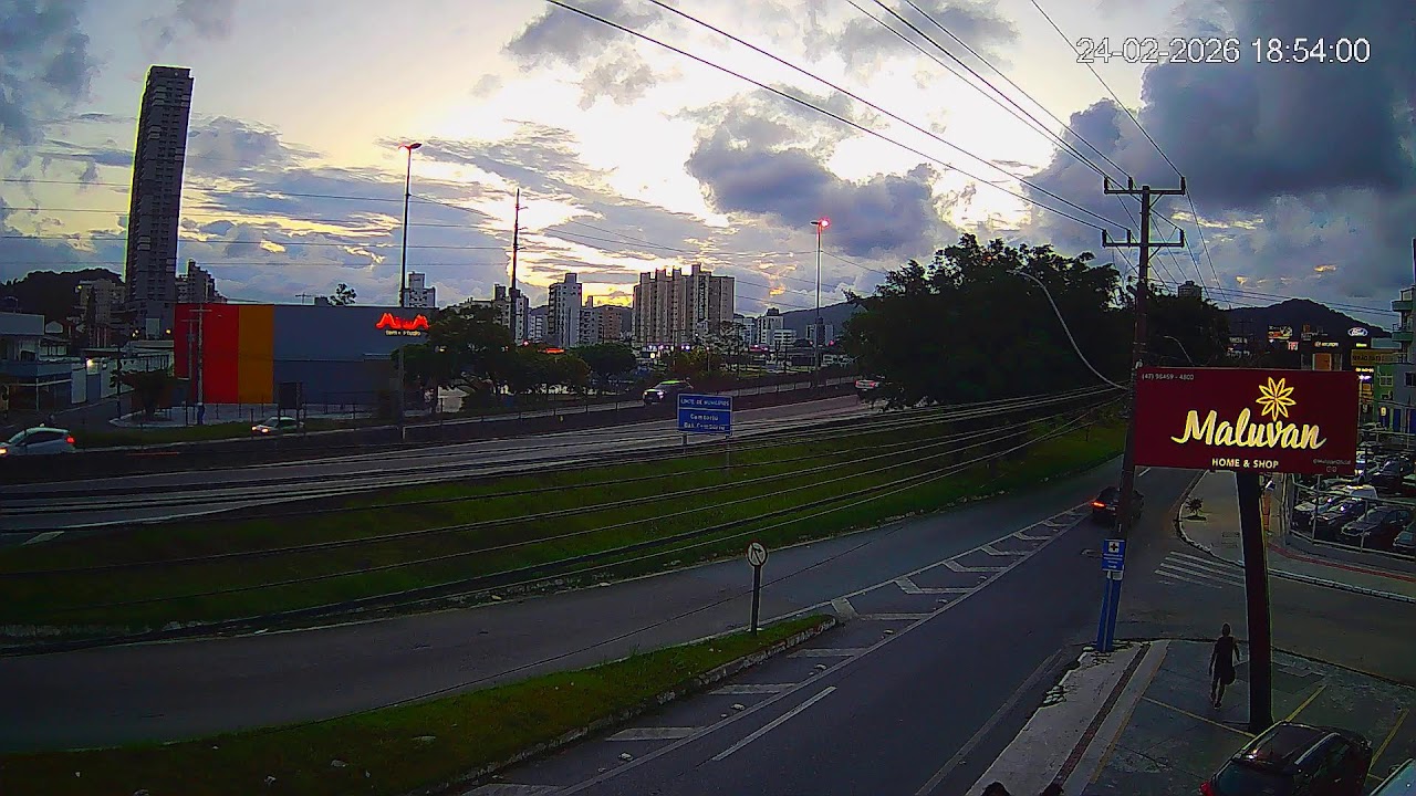 BALNEÁRIO CAMBORIÚ SC AO VIVO | BR-101 – SENTIDO NORTE – MALUVAN HOME & SHOP | CONEXÃODCTV