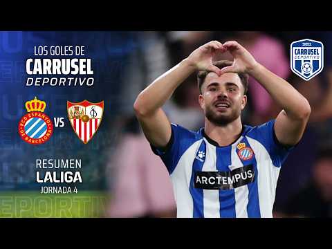 Espanyol saves a point in the 99th minute | Espanyol 1 - 1 Sevilla FC goal highlights