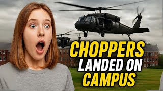 She Was Just a Freshman… Until Delta Force Choppers Landed on Campus 😱 | Requiem of Fear