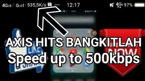 Config axis hits(http injector)bangkit lagi, speed lumayan, Dan semoga all tkp