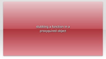 stubbing a function in a proxyquired object
