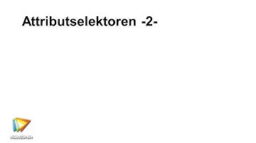 Little Boxes - CSS3-Selektoren Tutorial: Attributselektoren im Überblick |video2brain.com