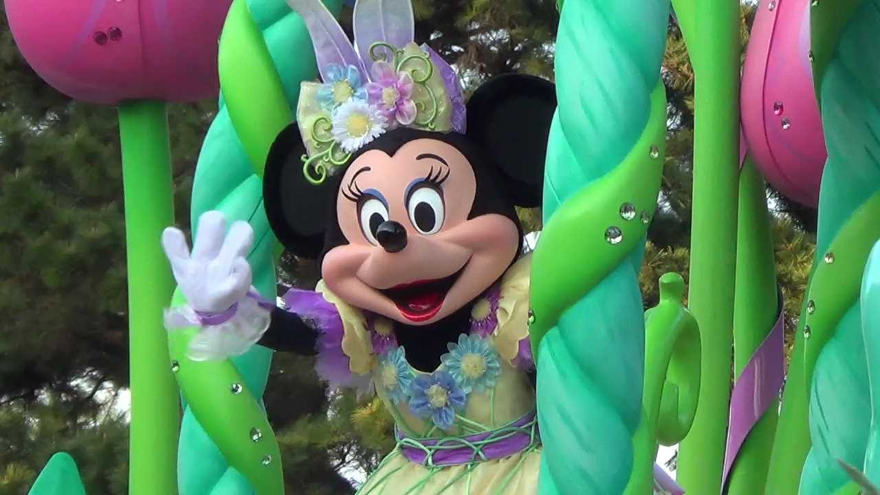 ディズニー イースター 15 ヒッピティ ホッピティ スプリングタイムパレード ミニーポジ Youtube