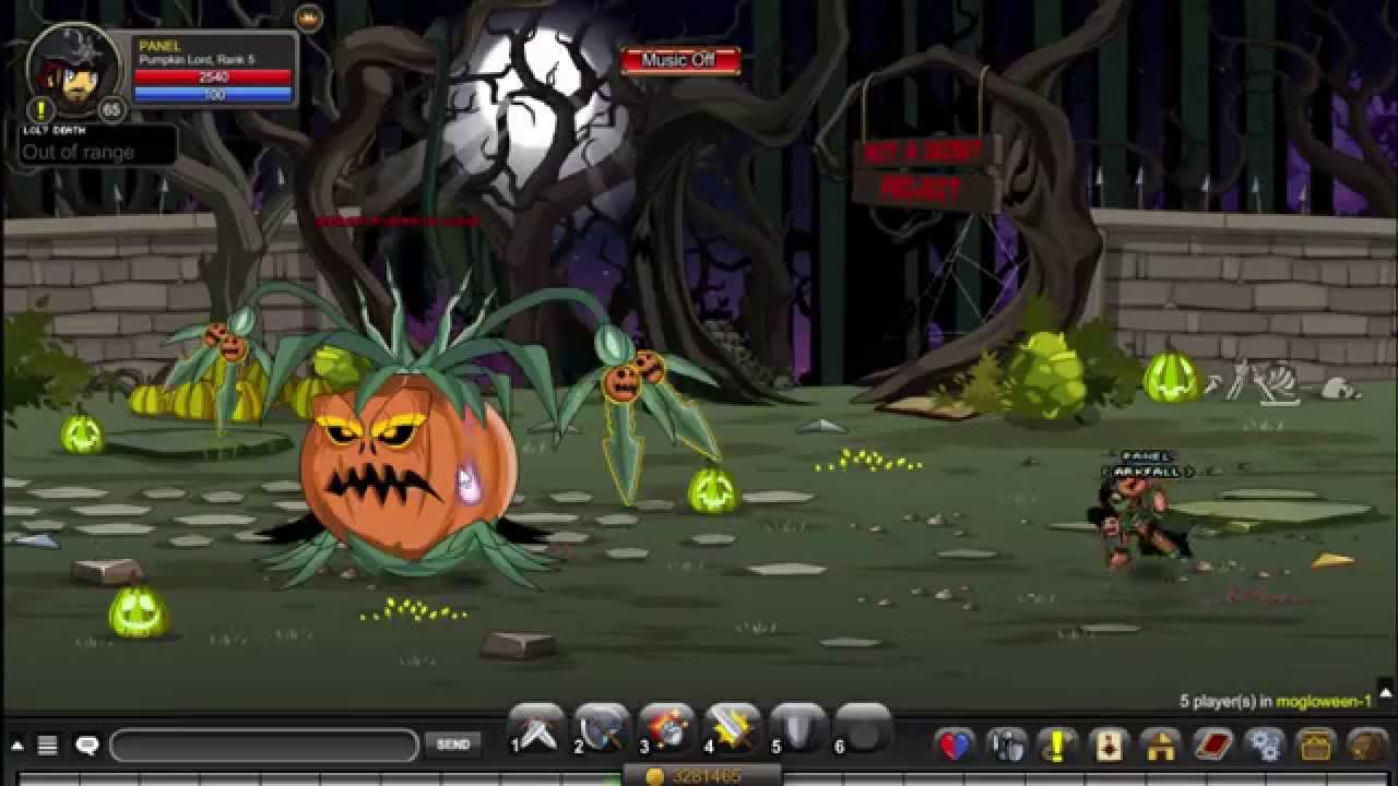AQW Pumpkin Lord Class Guide - YouTube