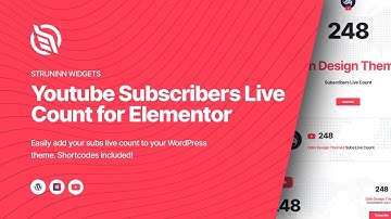 Youtube Subscribers Live Count for Elementor - Struninn Plugin Overview