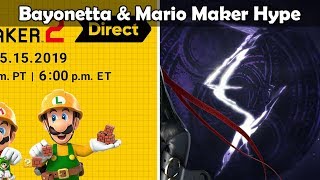Super Mario Maker 2 Direct Tomorrow & Bayonetta 3 Trailer Next Week