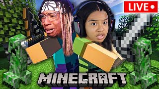 🎉HAPPY ALMOST NEW YEAR🎉 Playing MINCRAFT w/@jahmelgaming !