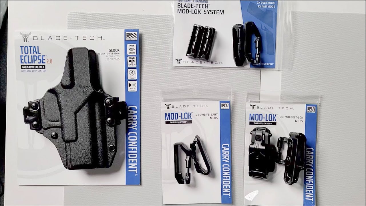 Blade-Tech Total Eclipse 2.0 Modular Holster Unboxing