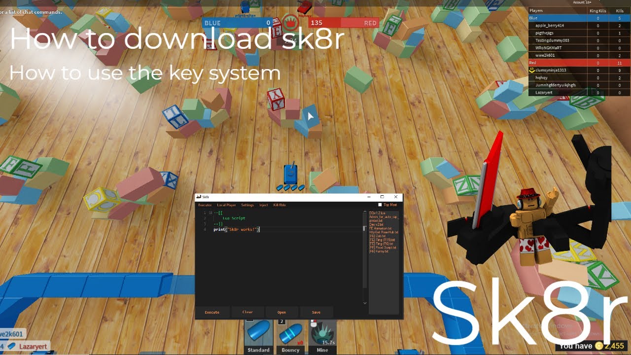 Sk8r Club Executor - best executor for roblox download free 2019