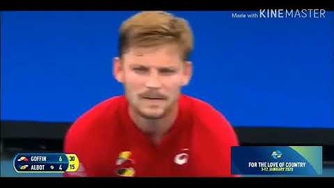David Goffin Bel vs Radu Albot Mda ATP CUP 2020 Highlights