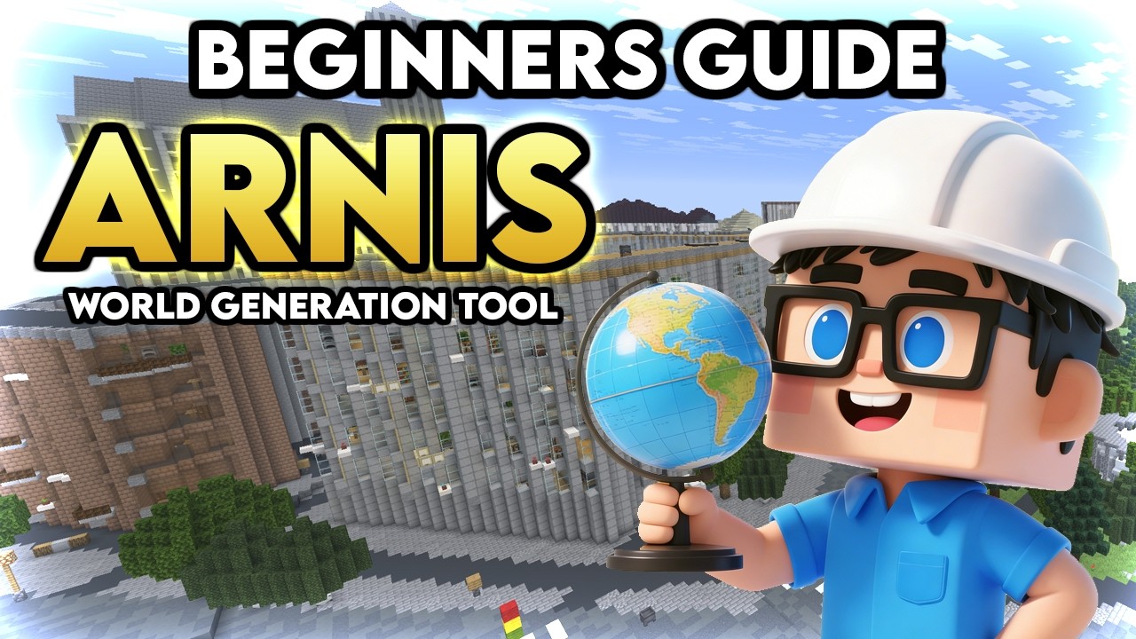 How to install and use Arnis for World Generation in Minecraft - YouTube