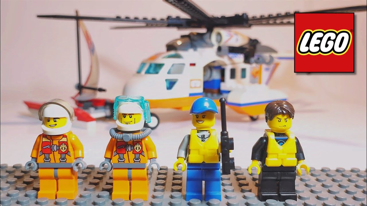 Lego City coastguard 60013 | Speedbuild and Review