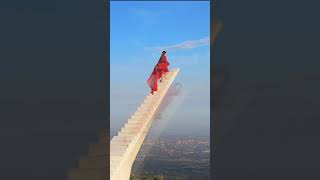 A White Ladder Leading To The Heights