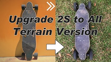 Upgrade Wowgo 2S To All Terrain & Off Road Electric Skateboard