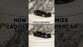 HOW TO CUSTOMIZE CADILLAC GTP HYPERCAR #hotwheels #diy #cadillac #hypercar #custom #tutorial