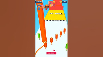 Pencil Run Gameplay Day 107 Short No 489 #run #Funny moment #Video #viral #trending @Hkwin_Gaming