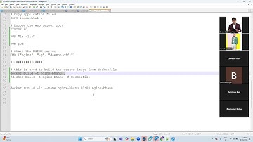 How to create docker image from Dockerfile in AWS Ubuntu explained in Telugu by Bhanu | AI Cloud