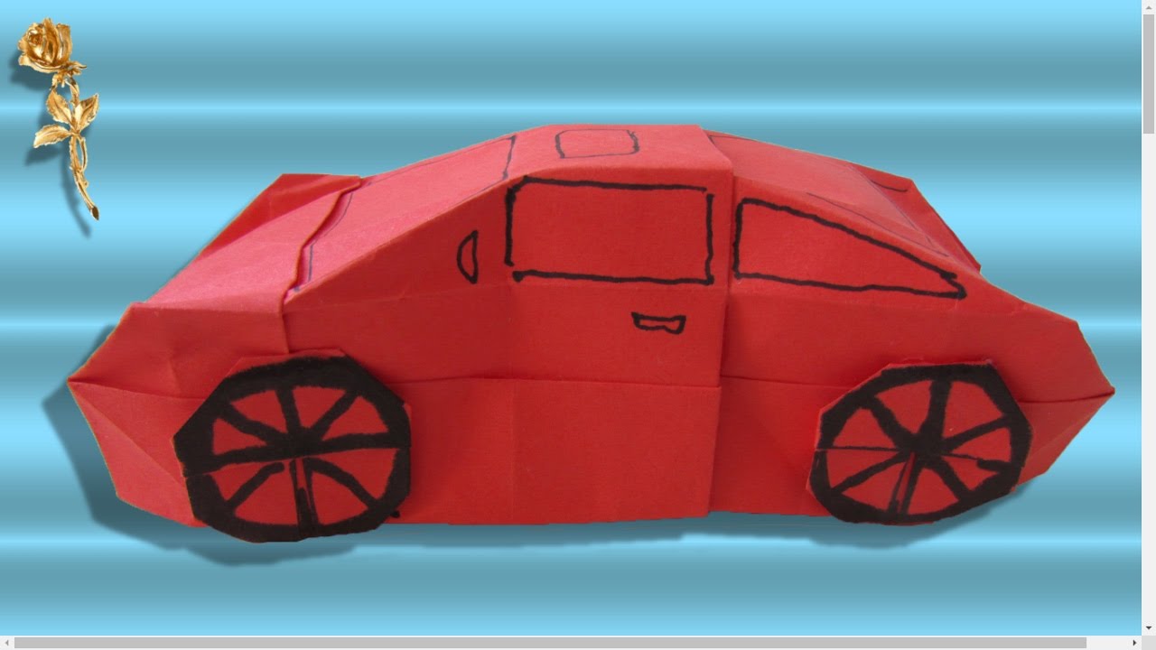 Origami : 🚗 Voiture de luxe, voiture de prestige, en 3D 