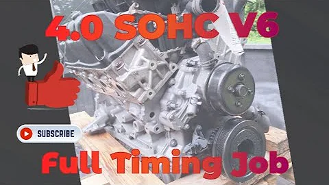 Ford 4.0L SOHC V6 Timing Chain & Guide Replacement (Front & Rear)