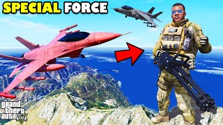 Franklin Become THE GENERAL of SPECIAL FORCE in GTA 5 | SHINCHAN and CHOP