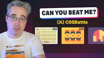 Challenging you to a CSS Battle
