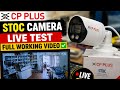 CP-UNR-108F1 NVR + CP PLUS STQC Camera Live Test | Full Working Video