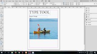 Abode Indesign CS6 Basics Tutorial