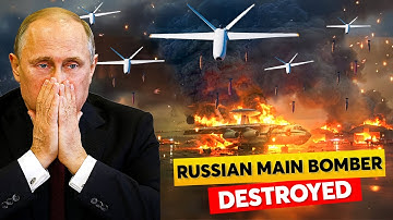 249 Oekraïense drones vallen urenlang aan - Russisch vliegveld van miljarden dollars gewist