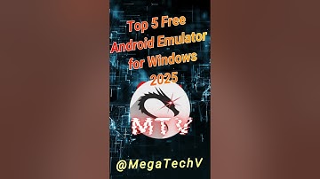 Top 5 Android Emulator For Windows 2025 #android #emulador #memu #mumu #bluestacks #smartgaga #top5