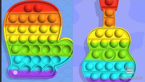 Pop it fidget 3D Gameplay,Very relaxing and satisfying All Levels Gameplay Walkthrough Android iOS