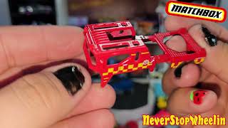 Blaze Blaster III unboxing, disassembly and close up look 2025 Matchbox New Casting !