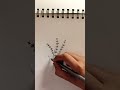 sketching a simple lavender bloom!🪻#art #lavender #easydrawing #sketch #artwork #shorts