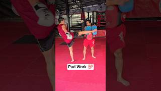 Muay Thai pad work with Kru Tun in Bangkok!