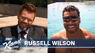 Guest Host Joel McHale Interviews Russell Wilson – NFL Season, Ciara’s Pregnancy & Mahomes Deal