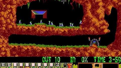 Lemmings music - PC (DOS) Level 01 (Just Dig)